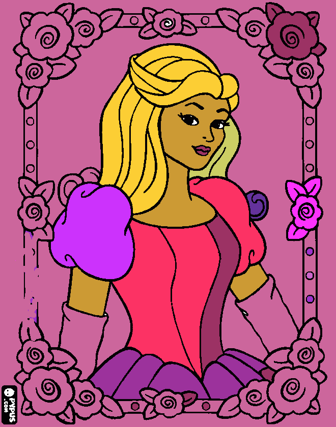 pinta Super princesa!