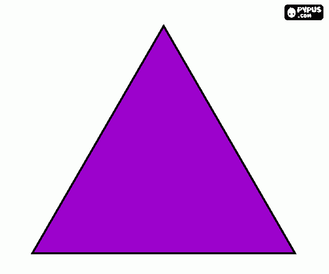 pinta triangle lila