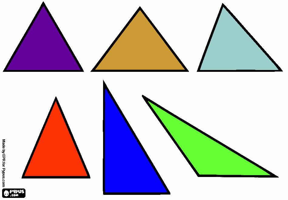 pinta Triangles de colors
