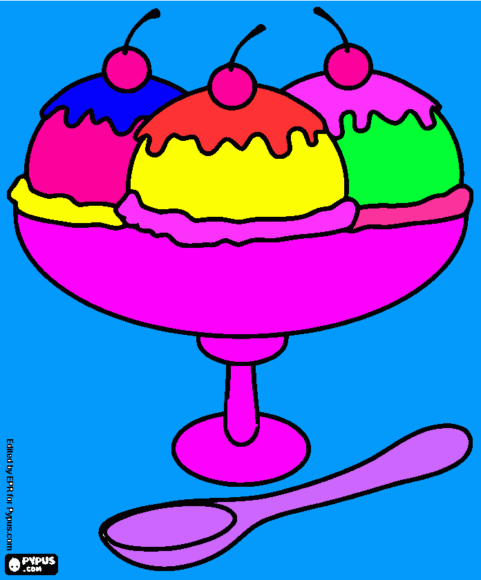 pinta un gelat