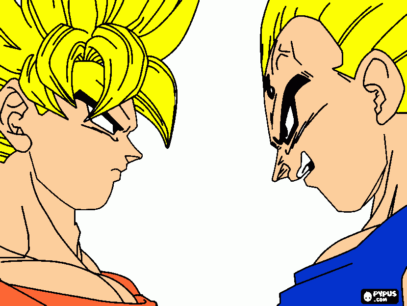 pinta vegeta maligne i son goku