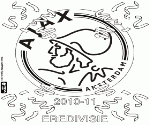 Pintar Ajax, campió de Lliga 2010-2011