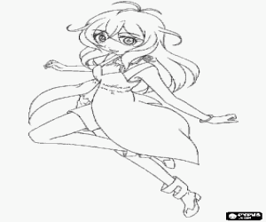 Pintar Alice, un personatge de Bakugan