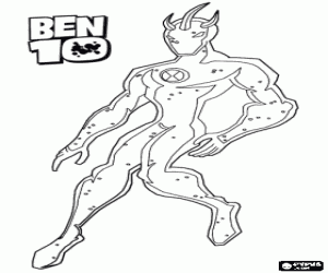 Pintar Alien X, personatge de Ben 10