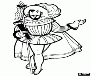 Pintar Almirall amb telescopi i llança