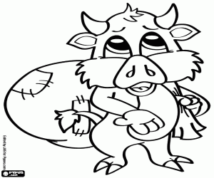 Pintar Animal amb un sac, Sant Nicolau