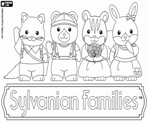 Pintar Animalets de Sylvanian Families