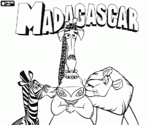 Pintar Els animals de Madagascar