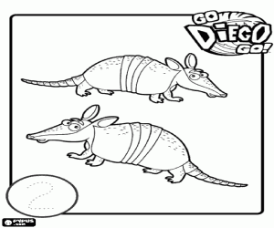 Pintar Per aprendre el número dos