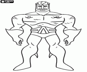 Pintar Aquaman, un súper heroi