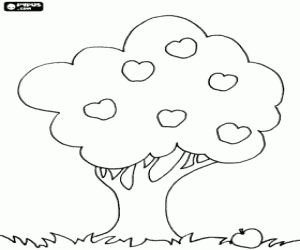 Pintar Un arbre amb fruits