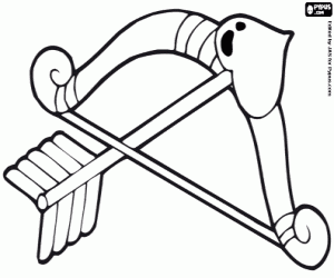 Pintar Arc i fletxa de Cupido