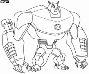 Pintar Armodrillo, Ben 10 Ultimate Alien