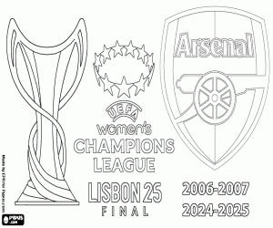 Pintar Arsenal Women FC, Champions 2024-2025