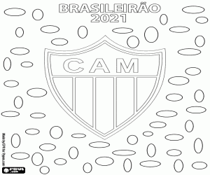 Pintar Atlético Mineiro, campió 2021