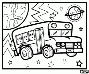 Pintar Autobus sideral