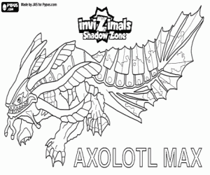 Pintar Axolotl Max, Invizimals Shadow Zone