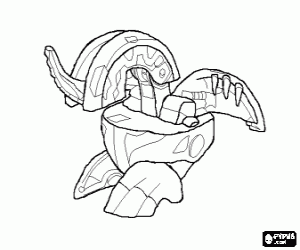 Pintar Bakugan Dragon - Esfera Bakugan