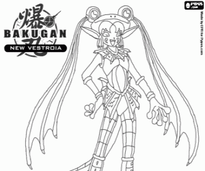 Pintar Bakugan Elfin de Marucho