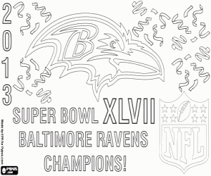 Pintar Baltimore Ravens, Super Bowl 2013