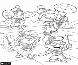 Pintar Banda musical de Little Einsteins