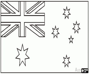 Pintar Bandera de Austràlia