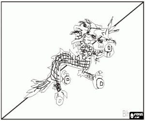 Pintar Bandera de Bhutan o Butan