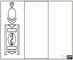 Pintar Bandera de Mongòlia