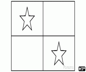 Pintar Bandera de Panamà