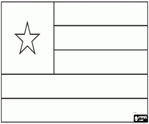Pintar Bandera de Togo