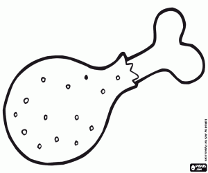 Pintar Una barbacoa de pollastre