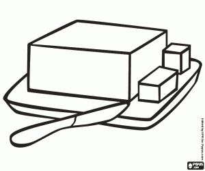 Pintar Una barra de mantega