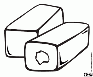 Pintar Barretes de caramel de llet