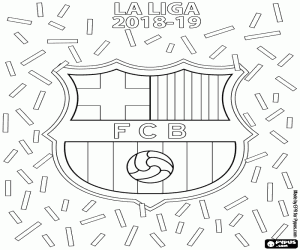 Pintar Barça, campió 2018-2019