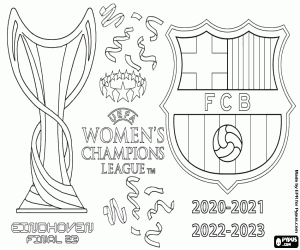 Pintar Barça, Lliga de Campions femenina 2022-2023