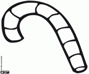 Pintar Bastó de caramel