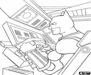 Pintar Batman en el Batmòbil