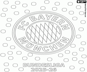 Pintar Bayern, campió de la Bundesliga 2025-2026