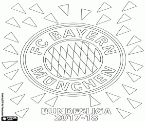 Pintar Bayern de Munic, Bundesliga 2017-2018
