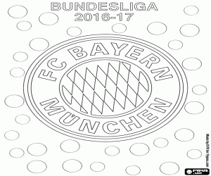 Pintar Bayern de Munic, campió 2016-2017