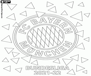 Pintar Bayern de Munic, campió 2021-2022