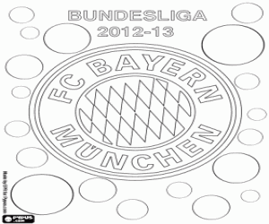 Pintar Bayern Munic, campió del 2012-2013