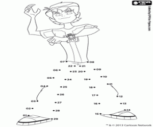 Pintar Ben 10 Omniverse, punt a punt