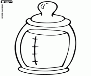 Pintar Un biberó d'alimentar