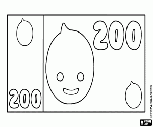 Pintar Bitllets de Pypus de 200