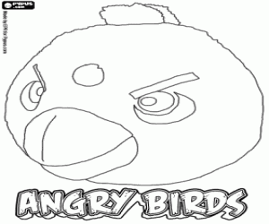 Pintar Black Bird d'Angry Birds
