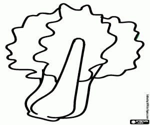 Pintar La bleda, una planta comestible