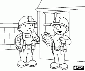 Pintar Bob i Wendy organitzen les obres