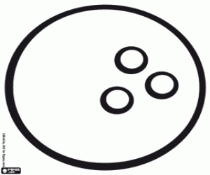 Pintar Bola de bowling