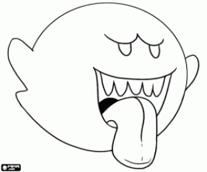 Pintar A Boo, Super Mario Bros